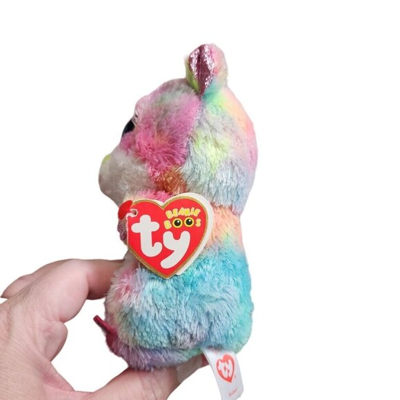 Ty Beanie Boos 36214 Rodney The Pink Hamster 6" - Picture 2 of 11